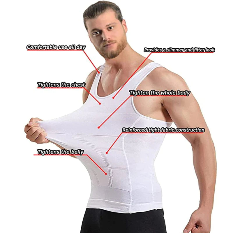 Slimming Men Body Shaper ๐๏ธโโ๏ธ๐ช