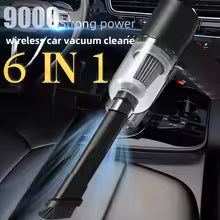 6 IN 1 Car Vacuum Cleaner Suction Blow Vaccum Home Handheld Charging Portable Mini Small Aspiradora Auto Machine