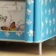 tThickened extra large bedside storage cabinet drawer type 70cm wide plastic toy locker baby wardrobe