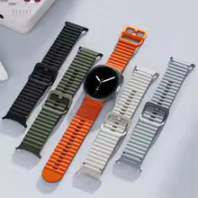 Band for Samsung Galaxy Watch 8/7/6/8 Classic/5 pro/4 44mm 40mm Original Silicone Bracelet correa Galaxy Watch ultra strap 47mm
