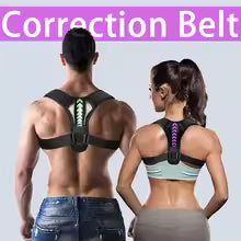 Adjustable Back Shoulder Posture Corrector Belt Clavicle Spine Support Reshape Your Body Home Office Sport